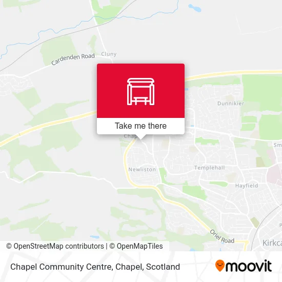 Chapel Community Centre, Chapel map