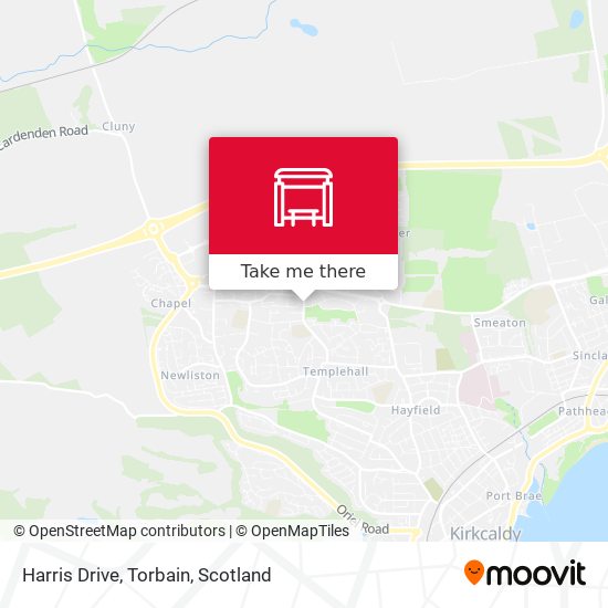 Harris Drive, Torbain map