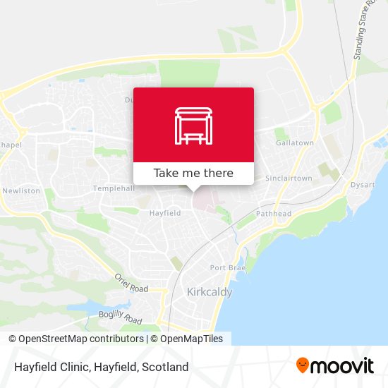Hayfield Clinic, Hayfield map