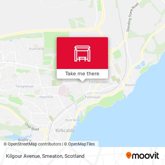 Kilgour Avenue, Smeaton map