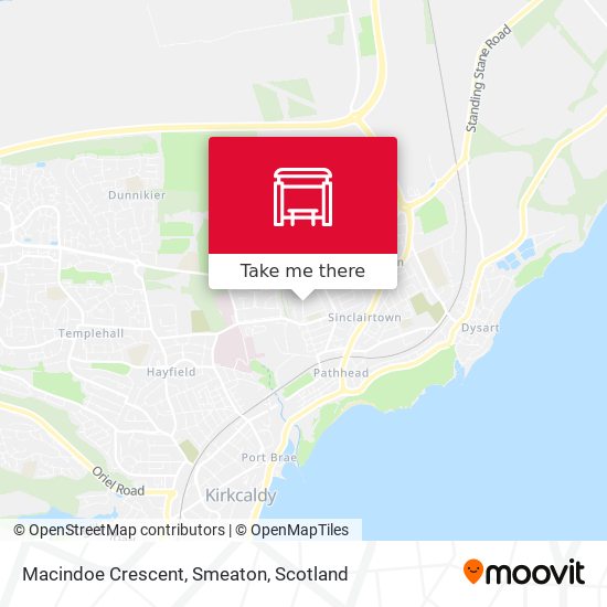 Macindoe Crescent, Smeaton map
