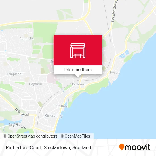 Rutherford Court, Sinclairtown map