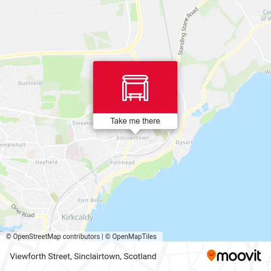 Viewforth Street, Sinclairtown map