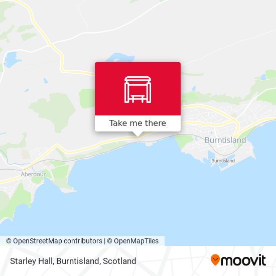Starley Hall, Burntisland map