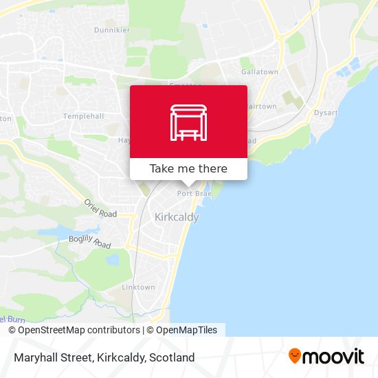 Maryhall Street, Kirkcaldy map