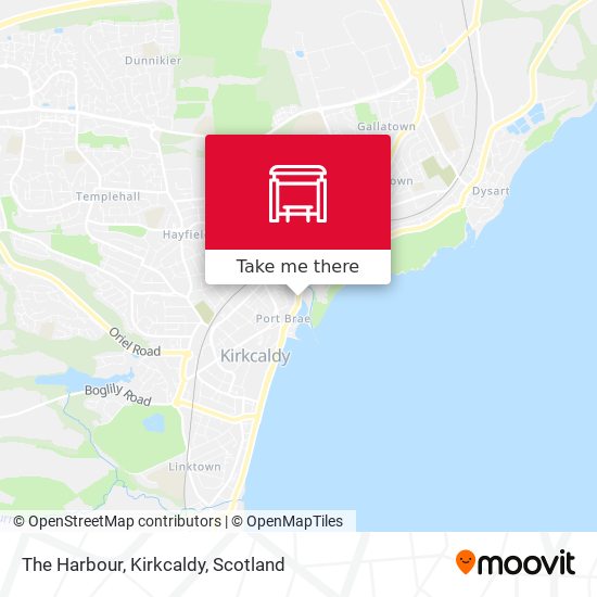 The Harbour, Kirkcaldy map