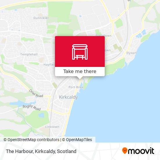 The Harbour, Kirkcaldy map