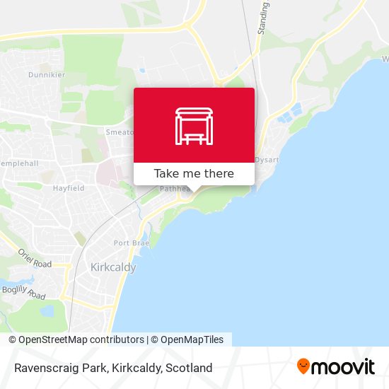 Ravenscraig Park, Kirkcaldy map