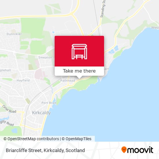 Briarcliffe Street, Kirkcaldy map