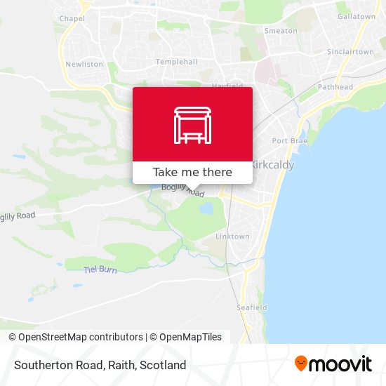 Southerton Road, Raith map