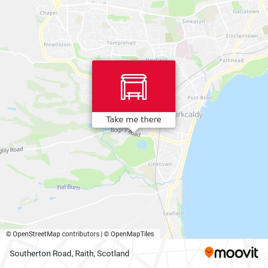 Southerton Road, Raith map