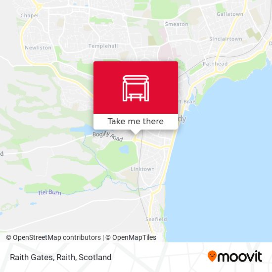Raith Gates, Raith map