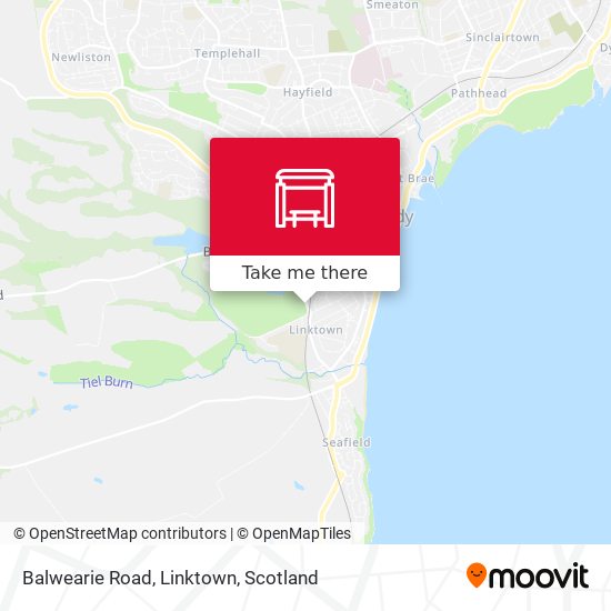 Balwearie Road, Linktown map