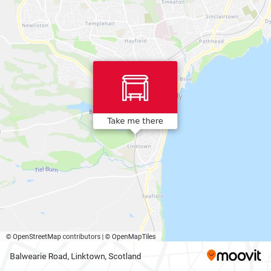Balwearie Road, Linktown map