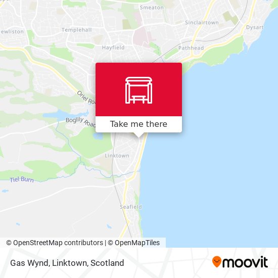 Gas Wynd, Linktown map