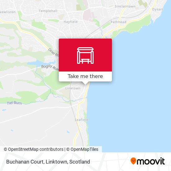 Buchanan Court, Linktown map