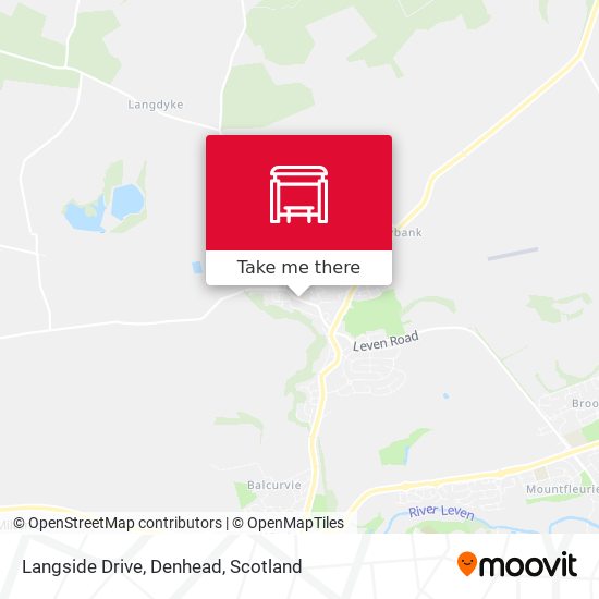 Langside Drive, Denhead map