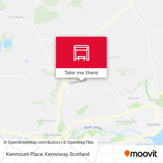 Kenmount Place, Kennoway map