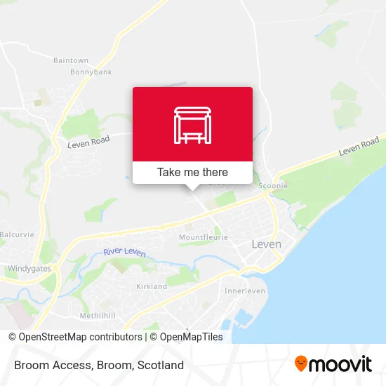 Broom Access, Broom map