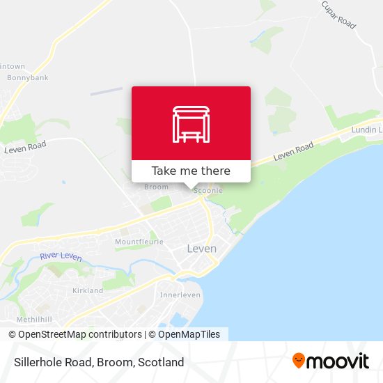 Sillerhole Road, Broom map
