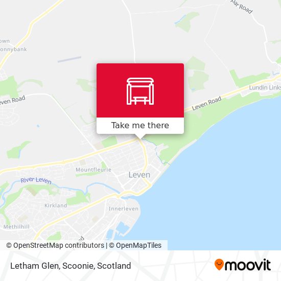 Letham Glen, Scoonie map