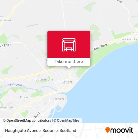 Haughgate Avenue, Scoonie map