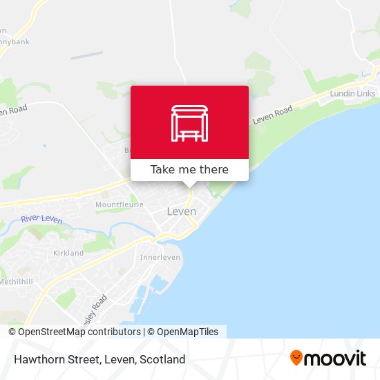 Hawthorn Street, Leven map