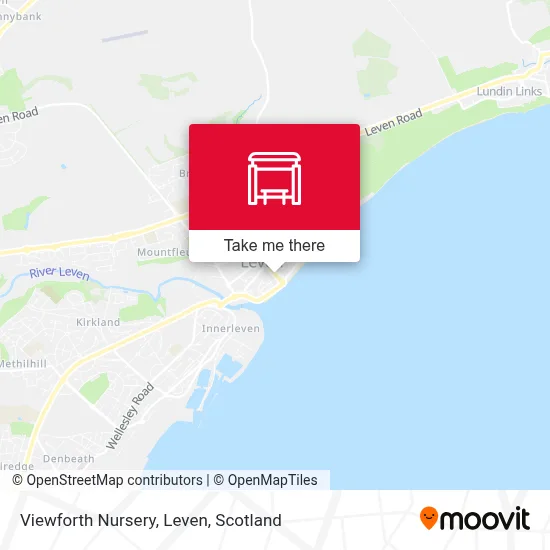 Viewforth Nursery, Leven map