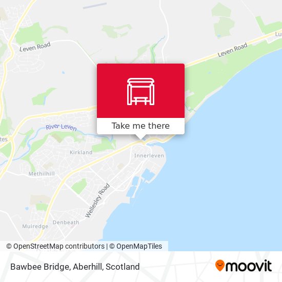 Bawbee Bridge, Aberhill map