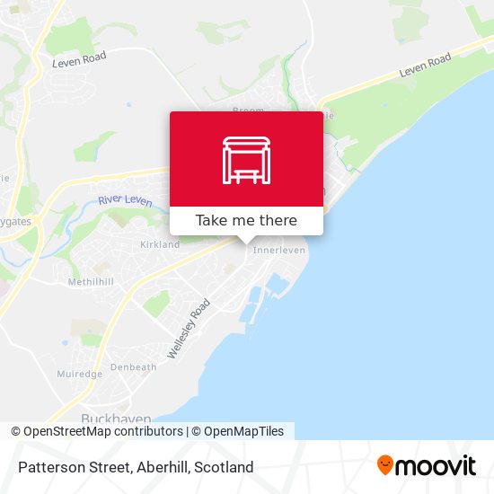 Patterson Street, Aberhill map