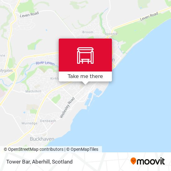 Tower Bar, Aberhill map