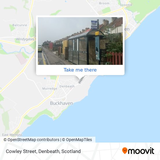 Cowley Street, Denbeath map