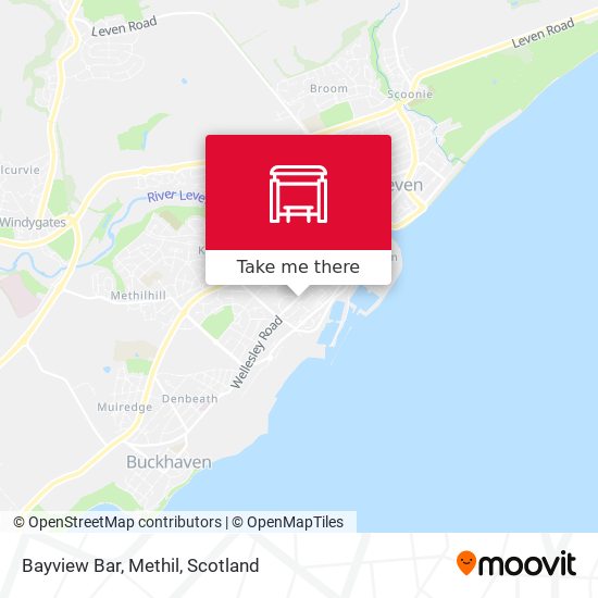 Bayview Bar, Methil map