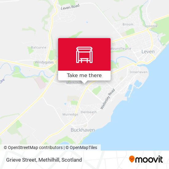 Grieve Street, Methilhill map