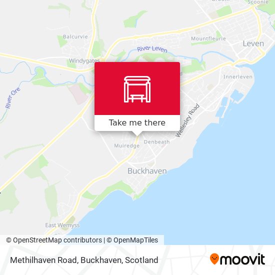 Methilhaven Road, Buckhaven map