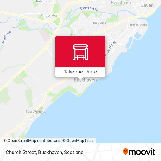 Church Street, Buckhaven map