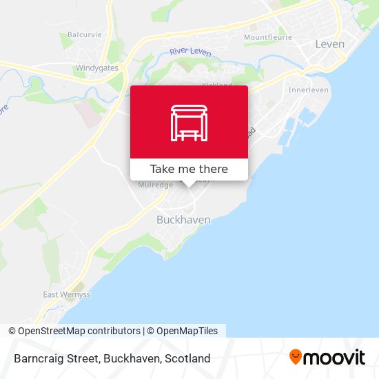 Barncraig Street, Buckhaven map