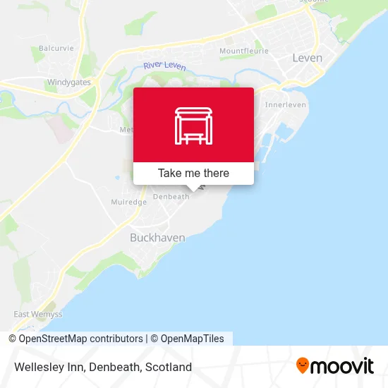 Wellesley Inn, Denbeath map