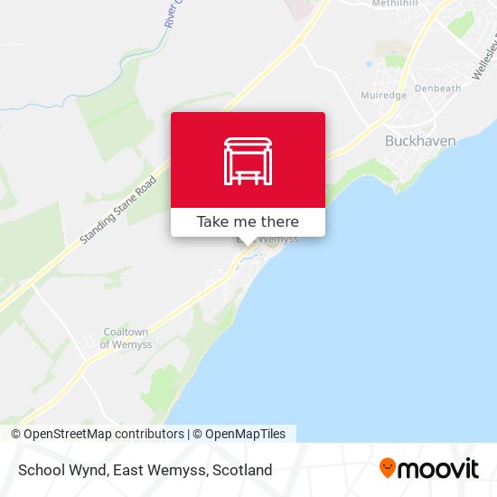 School Wynd, East Wemyss map