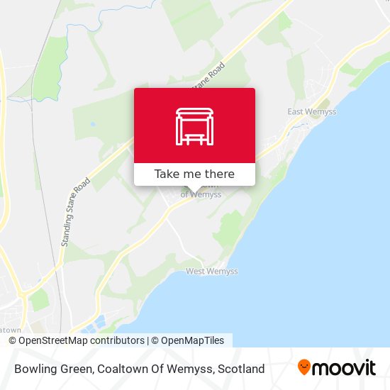 Bowling Green, Coaltown Of Wemyss map