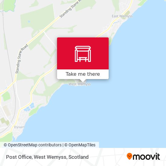 Post Office, West Wemyss map