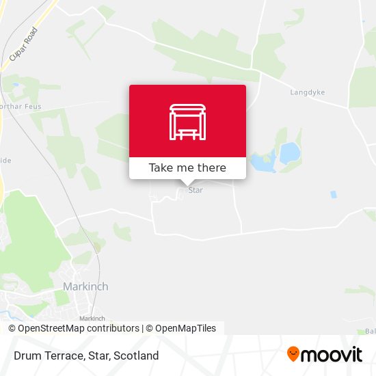 Drum Terrace, Star map
