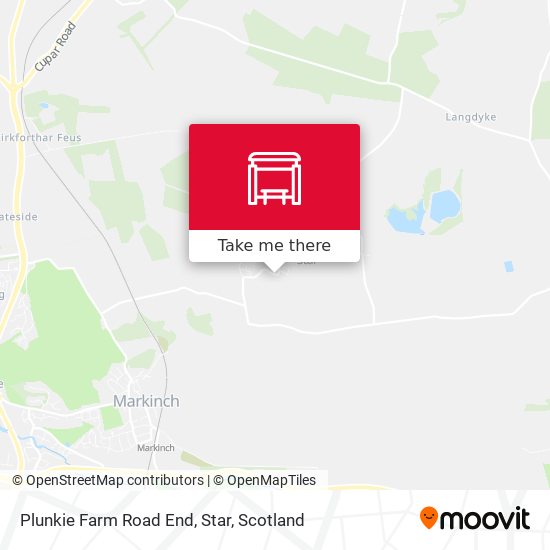 Plunkie Farm Road End, Star map