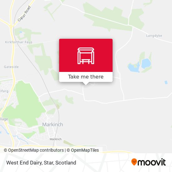 West End Dairy, Star map