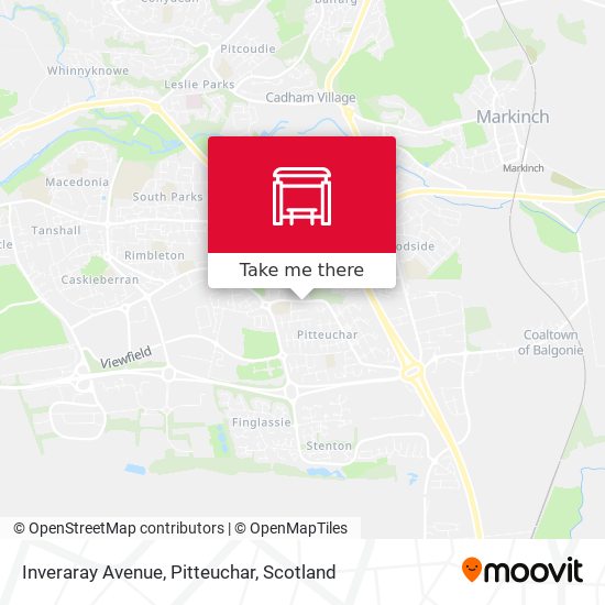 Inveraray Avenue, Pitteuchar map