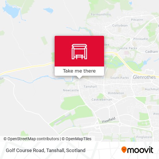 Golf Course Road, Tanshall map
