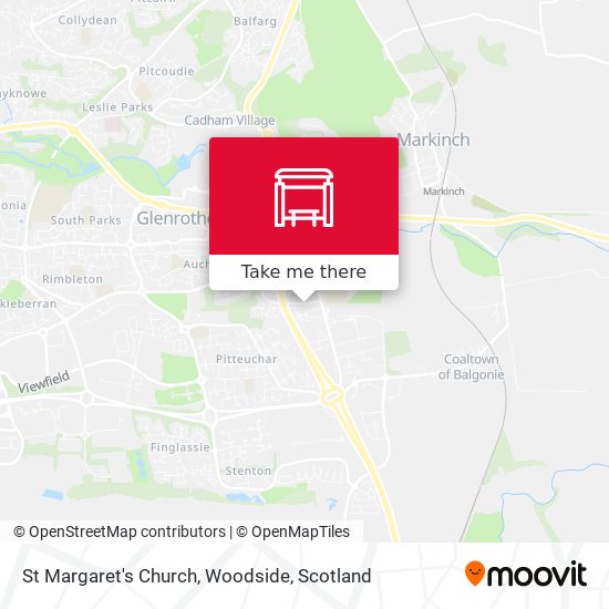 St Margaret's Church, Woodside map