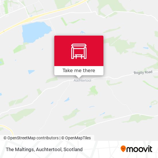 The Maltings, Auchtertool map