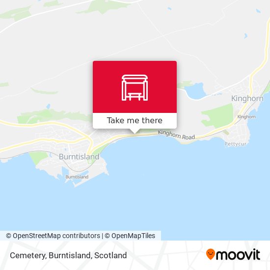 Cemetery, Burntisland map