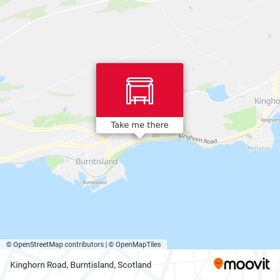 Kinghorn Road, Burntisland map